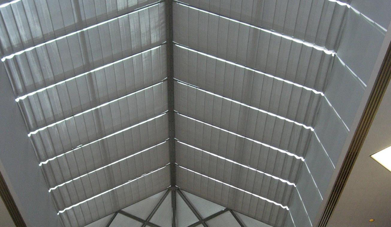 Greenhouse skylight shades Greenhouse skylight shades