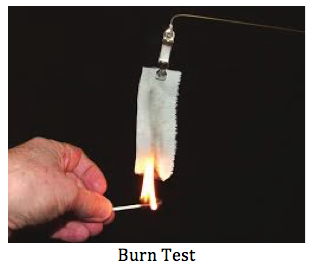 Fire rated fabrics