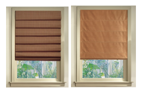 Roman shades